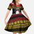 Dirndl Skeleton Dance Kid Short Sleeve Dress Bavarian Gothic Christmas - Wonder Print Shop