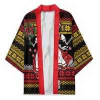 Dirndl Skeleton Dance Kimono Bavarian Gothic Christmas - Wonder Print Shop