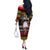 Dirndl Skeleton Dance Off The Shoulder Long Sleeve Dress Bavarian Gothic Christmas - Wonder Print Shop