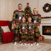 Dirndl Skeleton Dance Christmas Pajama Set Bavarian Gothic Christmas - Wonder Print Shop