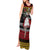 Dirndl Skeleton Dance Tank Maxi Dress Bavarian Gothic Christmas - Wonder Print Shop