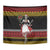 Dirndl Skeleton Dance Tapestry Bavarian Gothic Christmas - Wonder Print Shop