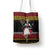 Dirndl Skeleton Dance Tote Bag Bavarian Gothic Christmas - Wonder Print Shop