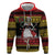 Dirndl Skeleton Dance Zip Hoodie Bavarian Gothic Christmas - Wonder Print Shop