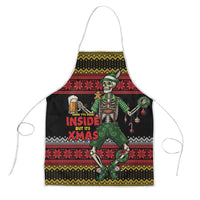 Lederhosen Skeleton Dance Apron Bavarian Gothic Christmas - Wonder Print Shop