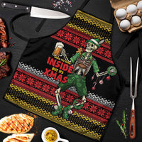 Lederhosen Skeleton Dance Apron Bavarian Gothic Christmas - Wonder Print Shop