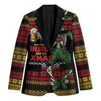 Lederhosen Skeleton Dance Blazer Bavarian Gothic Christmas - Wonder Print Shop