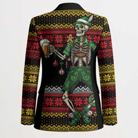 Lederhosen Skeleton Dance Blazer Bavarian Gothic Christmas - Wonder Print Shop
