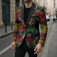 Lederhosen Skeleton Dance Blazer Bavarian Gothic Christmas - Wonder Print Shop