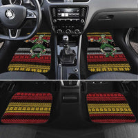 Lederhosen Skeleton Dance Car Mats Bavarian Gothic Christmas - Wonder Print Shop