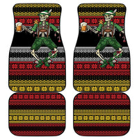 Lederhosen Skeleton Dance Car Mats Bavarian Gothic Christmas - Wonder Print Shop