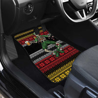 Lederhosen Skeleton Dance Car Mats Bavarian Gothic Christmas - Wonder Print Shop