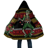 Lederhosen Skeleton Dance Cloak Bavarian Gothic Christmas - Wonder Print Shop