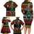 Lederhosen Skeleton Dance Family Matching Long Sleeve Bodycon Dress and Hawaiian Shirt Bavarian Gothic Christmas - Wonder Print Shop
