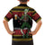 Lederhosen Skeleton Dance Family Matching Off The Shoulder Long Sleeve Dress and Hawaiian Shirt Bavarian Gothic Christmas - Wonder Print Shop