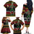 Lederhosen Skeleton Dance Family Matching Off The Shoulder Long Sleeve Dress and Hawaiian Shirt Bavarian Gothic Christmas - Wonder Print Shop