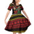 Lederhosen Skeleton Dance Family Matching Off Shoulder Short Dress and Hawaiian Shirt Bavarian Gothic Christmas - Wonder Print Shop