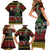 Lederhosen Skeleton Dance Family Matching Short Sleeve Bodycon Dress and Hawaiian Shirt Bavarian Gothic Christmas - Wonder Print Shop