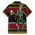 Lederhosen Skeleton Dance Family Matching Short Sleeve Bodycon Dress and Hawaiian Shirt Bavarian Gothic Christmas - Wonder Print Shop