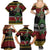 Lederhosen Skeleton Dance Family Matching Summer Maxi Dress and Hawaiian Shirt Bavarian Gothic Christmas - Wonder Print Shop