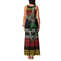 Lederhosen Skeleton Dance Family Matching Tank Maxi Dress and Hawaiian Shirt Bavarian Gothic Christmas - Wonder Print Shop