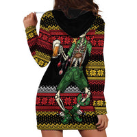 Lederhosen Skeleton Dance Hoodie Dress Bavarian Gothic Christmas - Wonder Print Shop