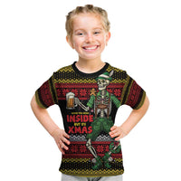Lederhosen Skeleton Dance Kid T Shirt Bavarian Gothic Christmas - Wonder Print Shop
