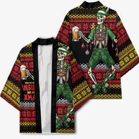 Lederhosen Skeleton Dance Kimono Bavarian Gothic Christmas - Wonder Print Shop