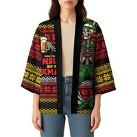 Lederhosen Skeleton Dance Kimono Bavarian Gothic Christmas - Wonder Print Shop