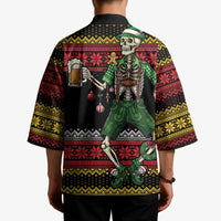 Lederhosen Skeleton Dance Kimono Bavarian Gothic Christmas - Wonder Print Shop