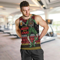 Lederhosen Skeleton Dance Men Tank Top Bavarian Gothic Christmas - Wonder Print Shop
