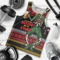 Lederhosen Skeleton Dance Men Tank Top Bavarian Gothic Christmas - Wonder Print Shop