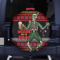 Lederhosen Skeleton Dance Spare Tire Cover Bavarian Gothic Christmas - Wonder Print Shop
