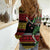 Lederhosen Skeleton Dance Women Casual Shirt Bavarian Gothic Christmas - Wonder Print Shop