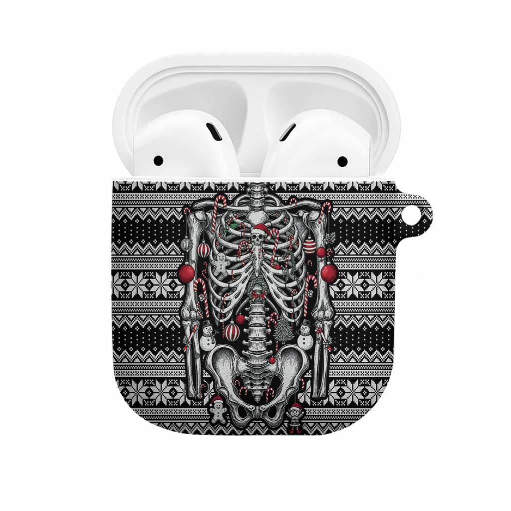 Merry Creepmas AirPods Case Bone to be Jolly - Wonder Print Shop