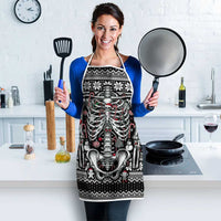 Merry Creepmas Apron Bone to be Jolly - Wonder Print Shop