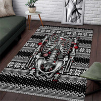 Merry Creepmas Area Rug Bone to be Jolly - Wonder Print Shop