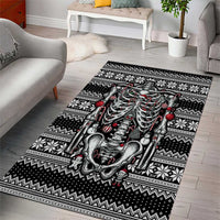 Merry Creepmas Area Rug Bone to be Jolly - Wonder Print Shop