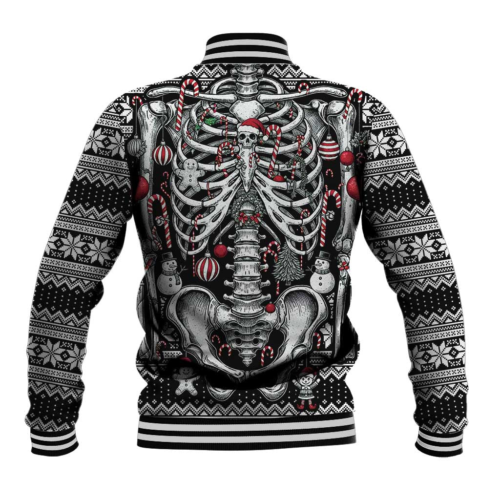 Merry Creepmas Baseball Jacket Bone to be Jolly - Wonder Print Shop