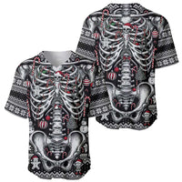 Merry Creepmas Baseball Jersey Bone to be Jolly - Wonder Print Shop