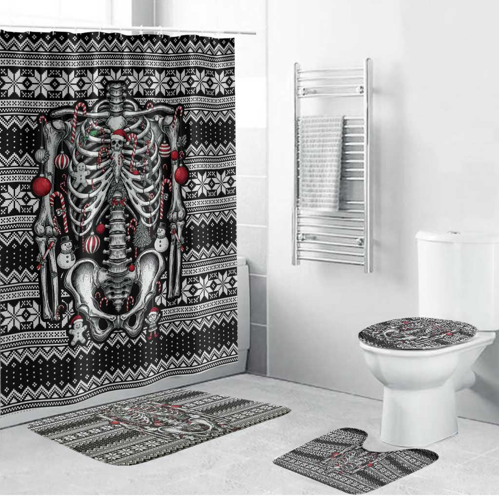 Merry Creepmas Bathroom Set Bone to be Jolly - Wonder Print Shop