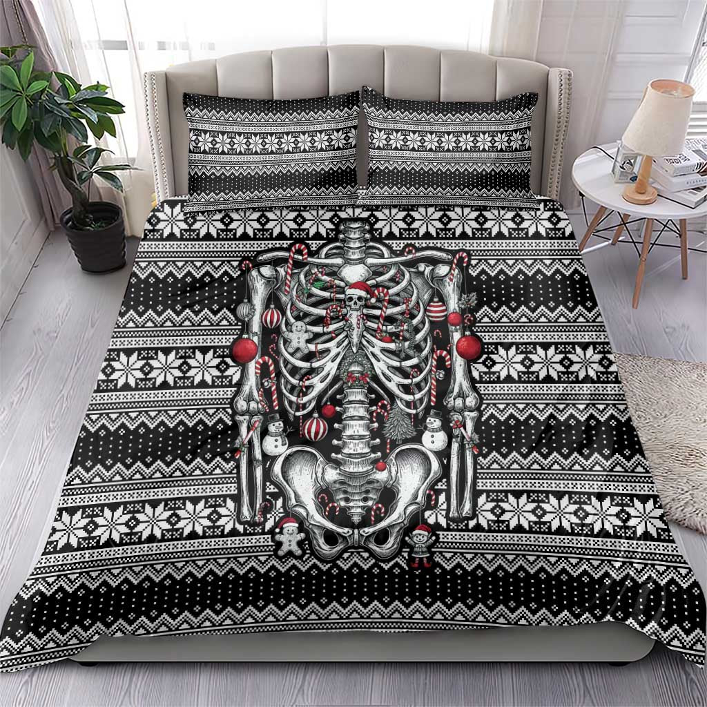 Merry Creepmas Bedding Set Bone to be Jolly - Wonder Print Shop