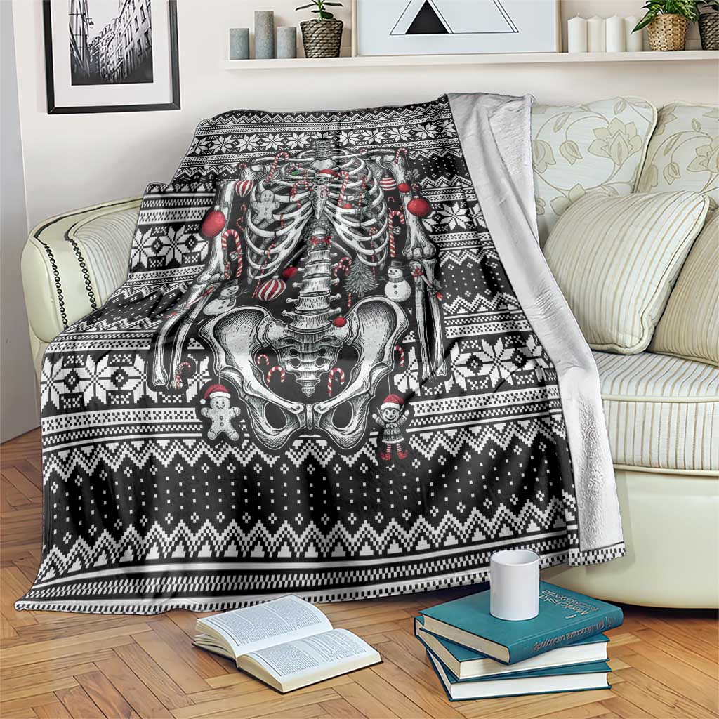 Merry Creepmas Blanket Bone to be Jolly - Wonder Print Shop
