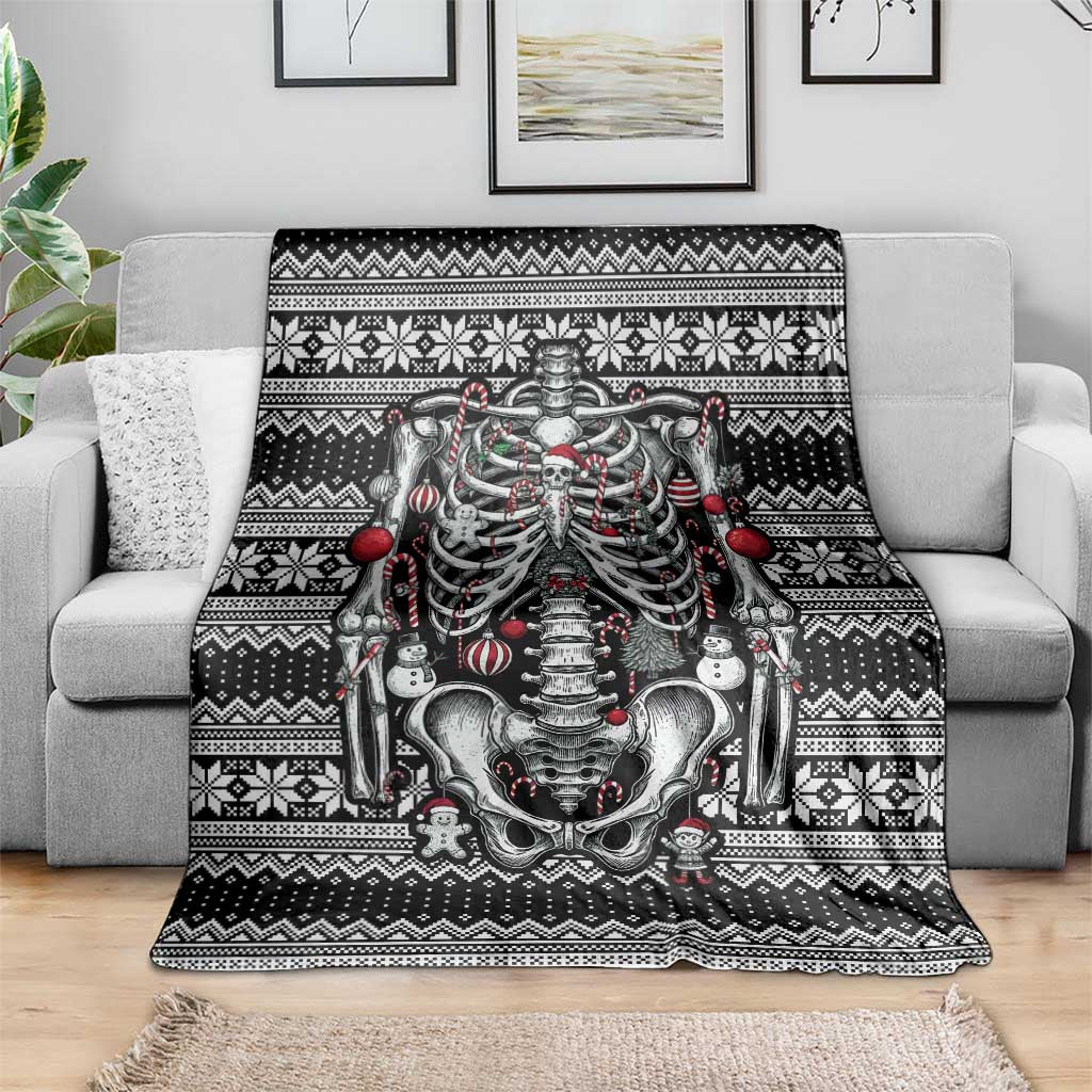 Merry Creepmas Blanket Bone to be Jolly - Wonder Print Shop