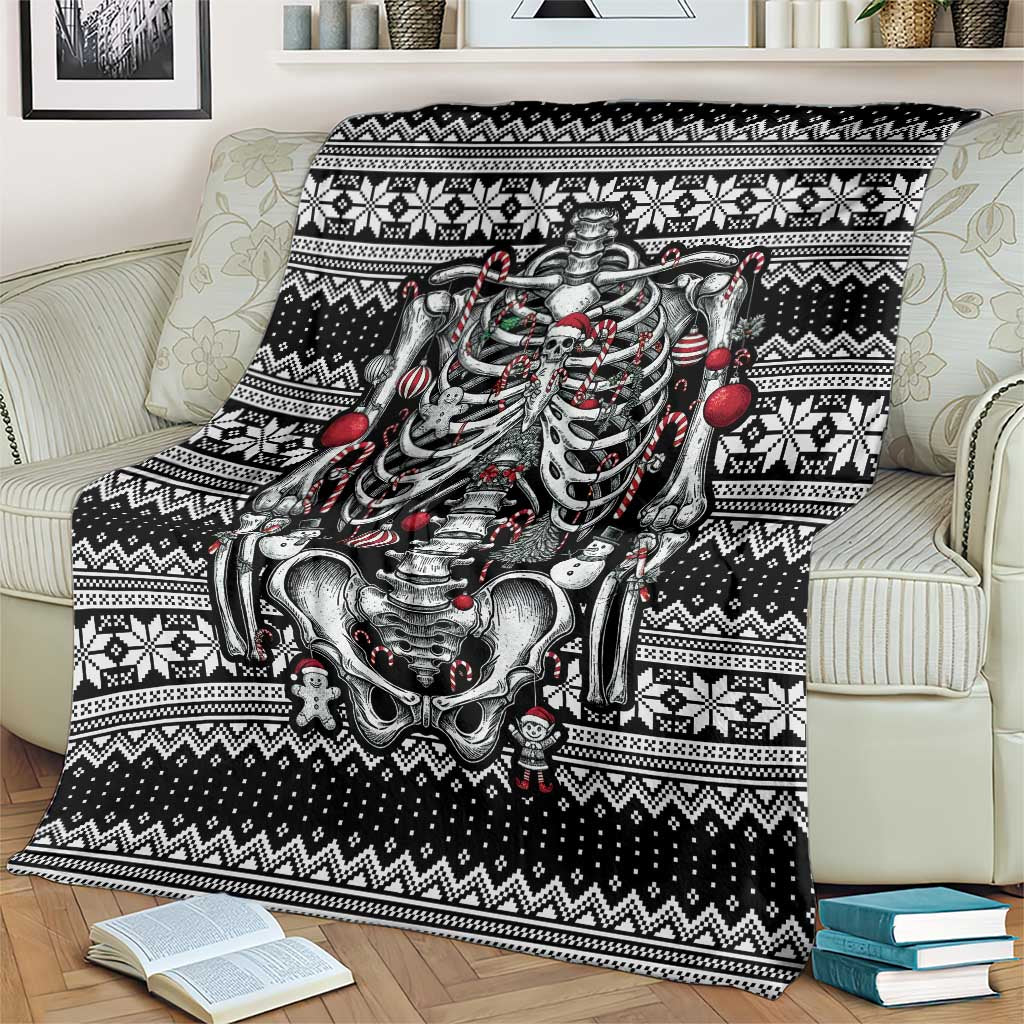 Merry Creepmas Blanket Bone to be Jolly - Wonder Print Shop