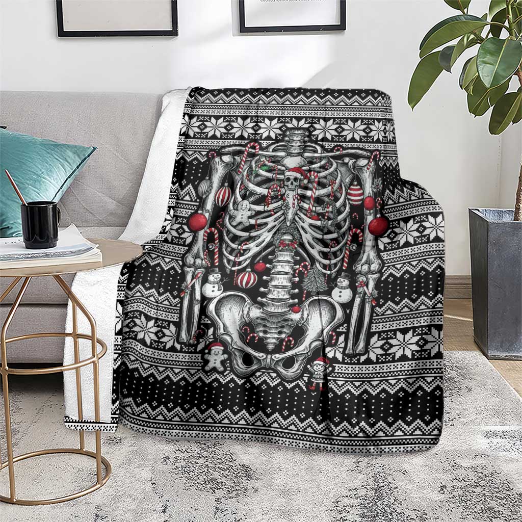 Merry Creepmas Blanket Bone to be Jolly - Wonder Print Shop