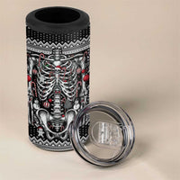 Merry Creepmas 4 in 1 Can Cooler Tumbler Bone to be Jolly - Wonder Print Shop