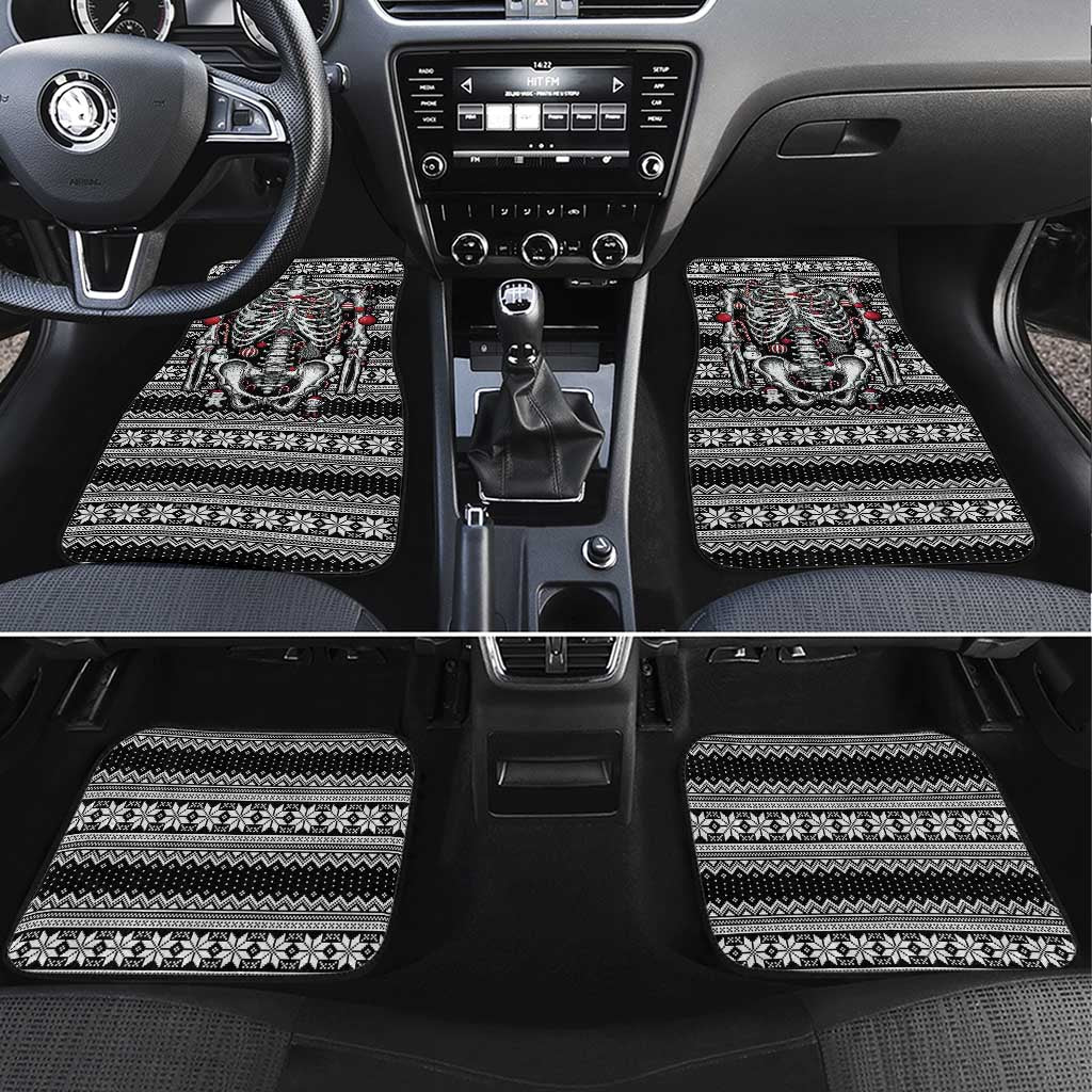 Merry Creepmas Car Mats Bone to be Jolly - Wonder Print Shop