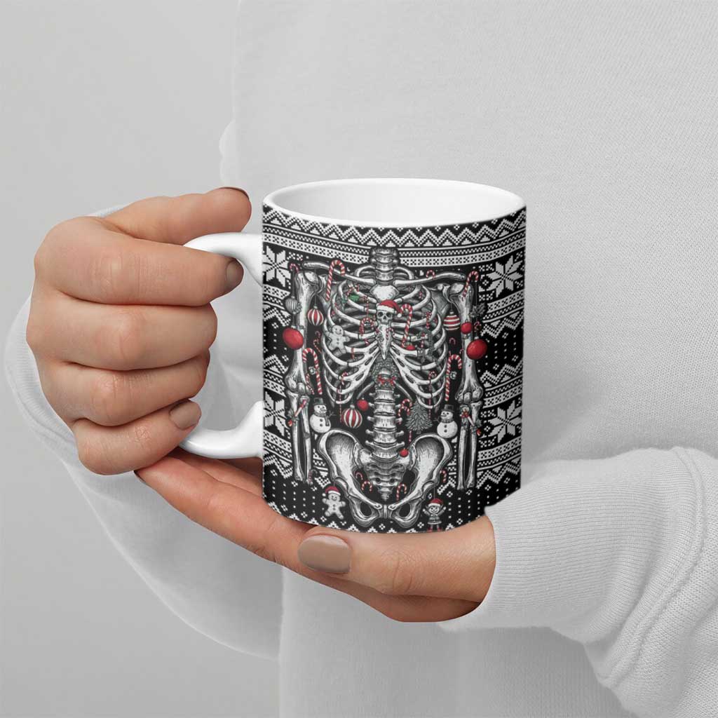 Merry Creepmas Ceramic Mug Bone to be Jolly - Wonder Print Shop