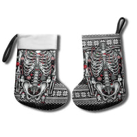 Merry Creepmas Bone to be Jolly Christmas Stocking - Wonder Print Shop